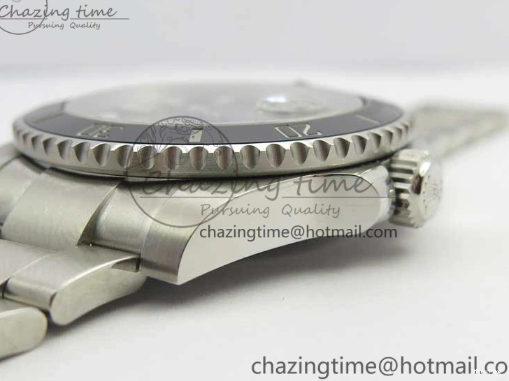 MiroTime 0119 Timeless Submariner 116610 LN Black Ceramic ZZF 904L 1:1 Best Edition on SS Bracelet A 3236